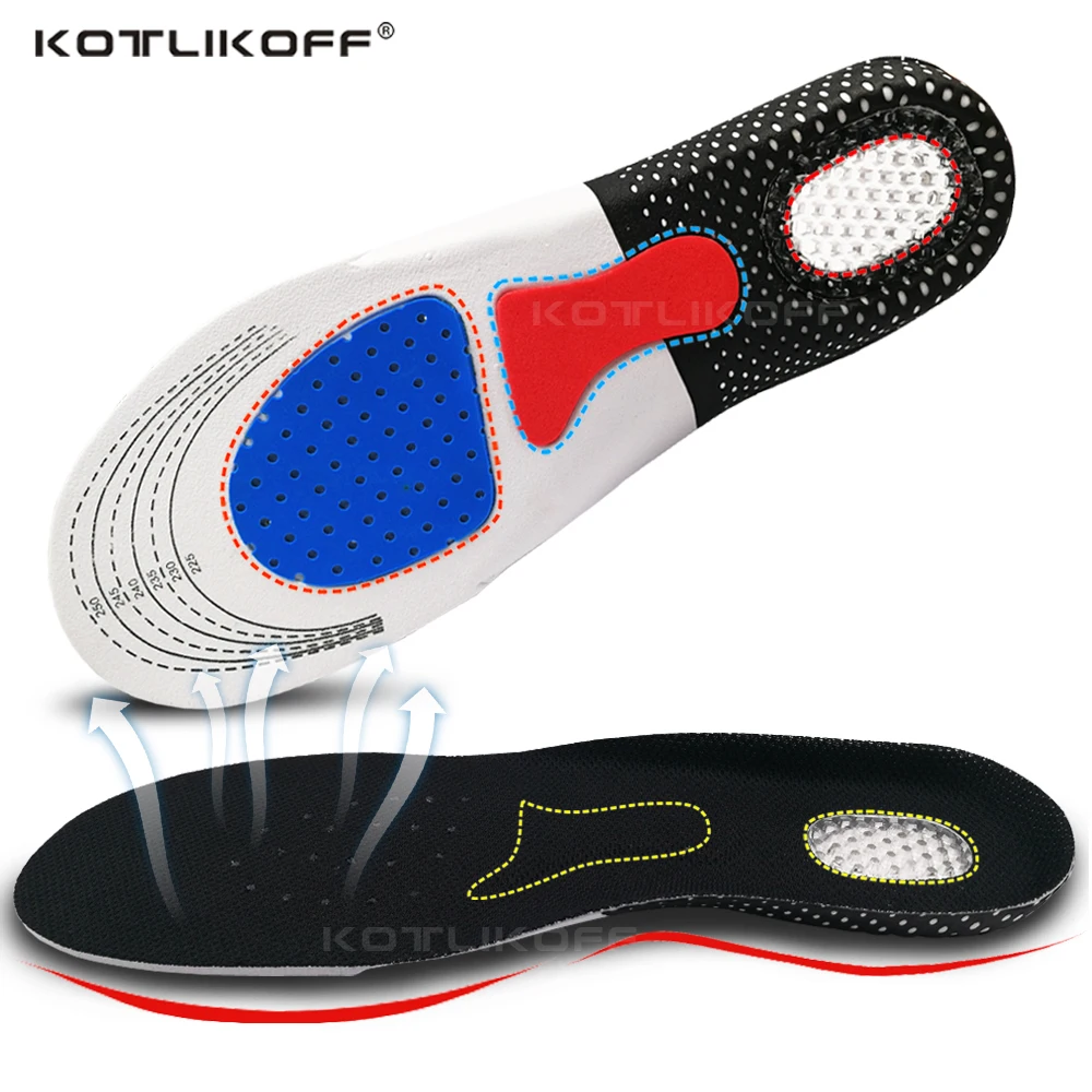 Top Trends: Silicone Gel Insoles Foot Care For Plantar Fasciitis Heel Spur Running Sport Shoes Insoles Shock Absorption Pads Men Women Shoppable Styles