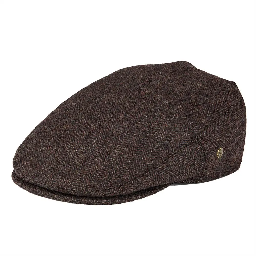 Top Trends: VOBOOM Wool Tweed Herringbone Flat Cap Newsboy Caps Boina Men Women Beret Classic Cabbie Driver Hat Golf Hunting Ivy Hats 200 Shoppable Styles