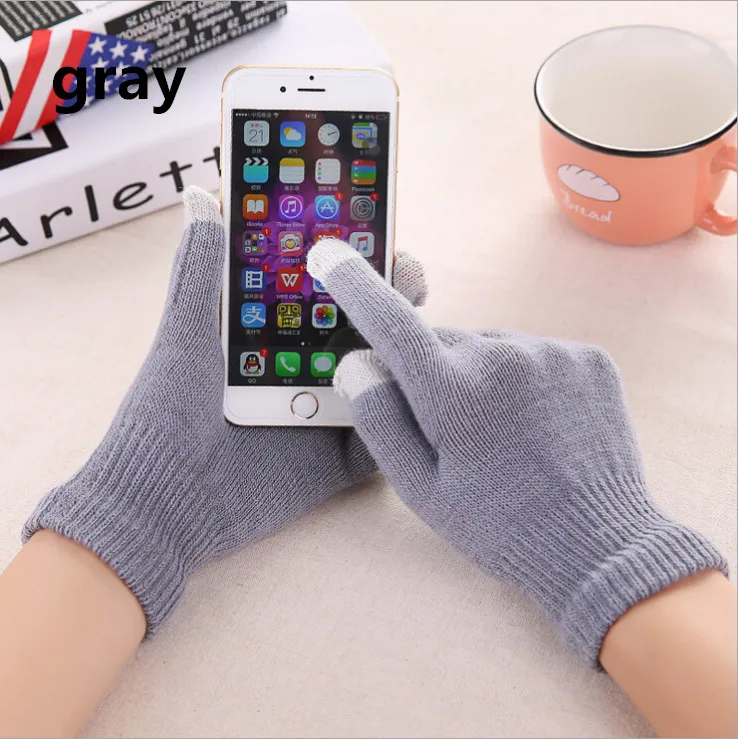 Top Trends: New Magic Touch Screen Gloves Smartphone Texting Stretch Adult One Size Winter Warmer Knit Hot Shoppable Styles - Image 4