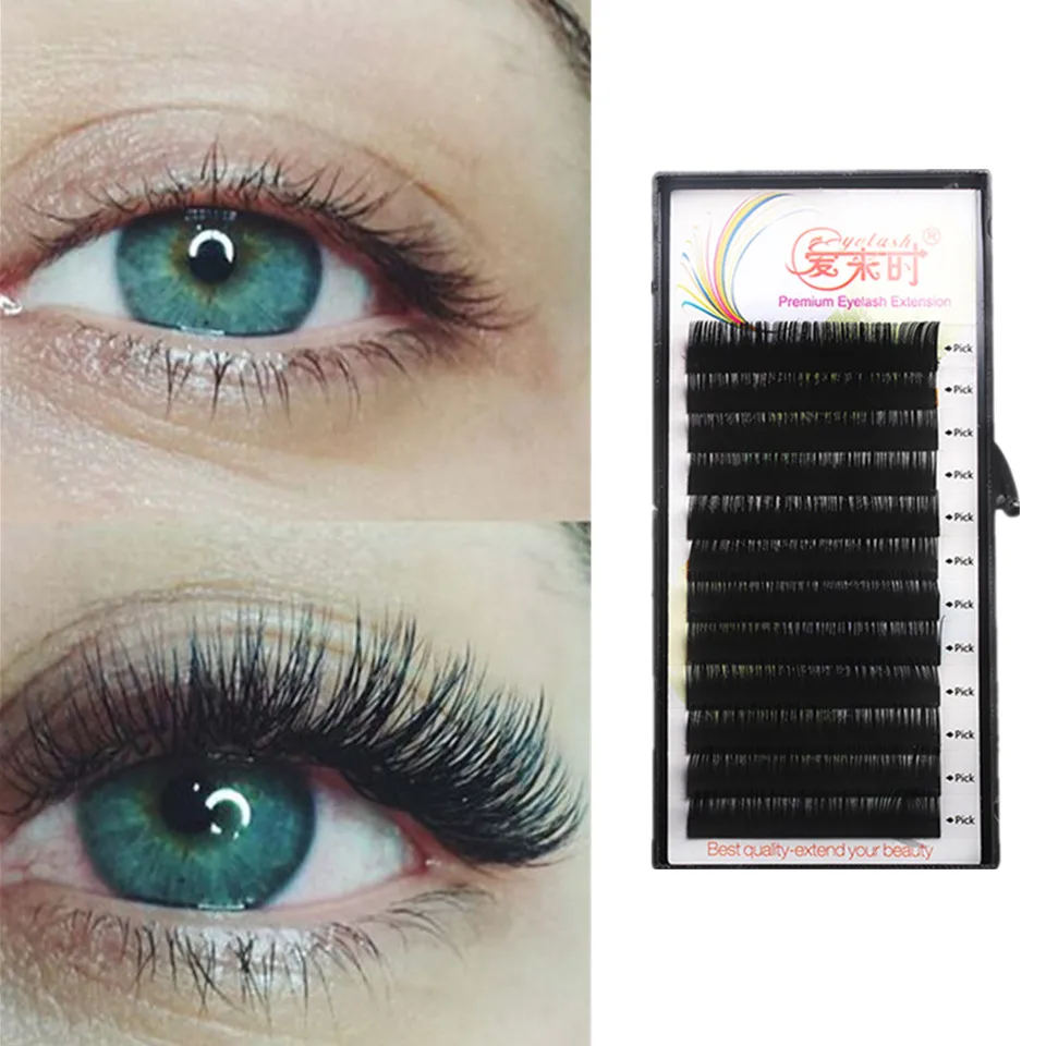 Top Trends: All Size Individual Eyelash Extension BCD Curl High Quality False Mink Lash Classical False Eyelash Extension Cilia Shoppable Styles