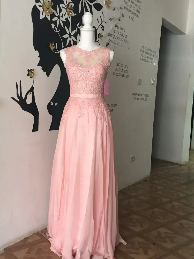 Top Trends: Cheap Long Bridesmaid Dresses 2018 New Arrival Party Dress Elegant Evening Formal Dresses Chiffon Prom Dresses Shoppable Styles - Image 6