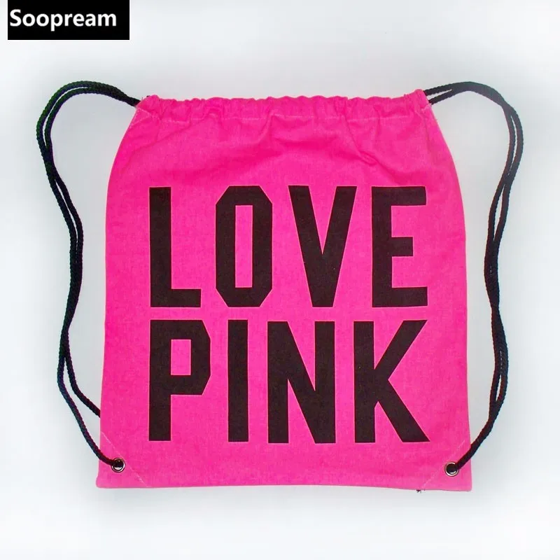 Värviline kirjaga “Love pink” seljakott Värviline kirjaga “Love pink” seljakott