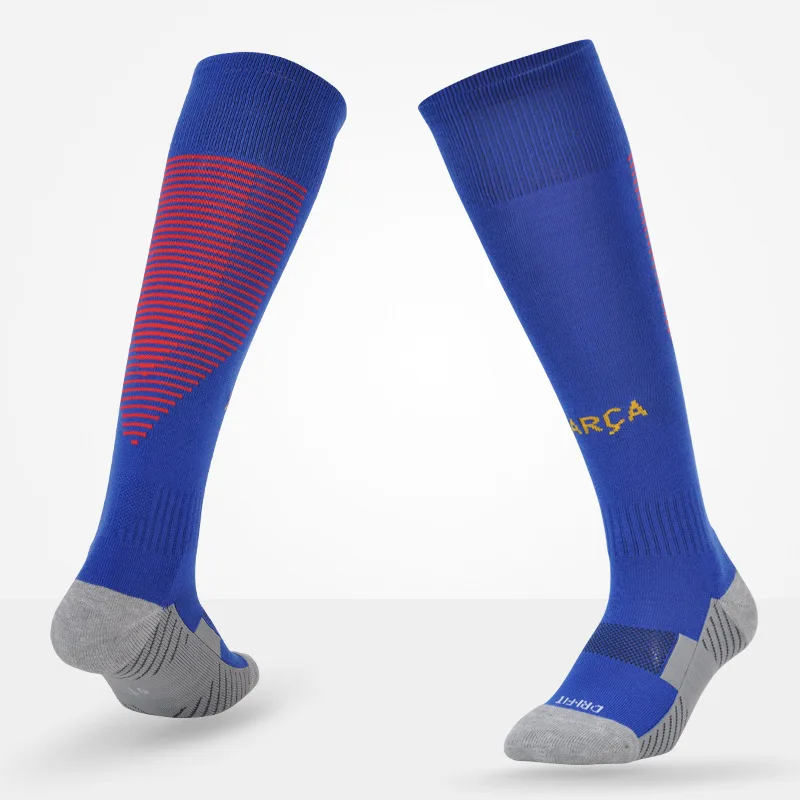 Top Trends: Men Soccer Socks New 17 / 18 Professional Club Football Antiskid Thick Warm Socks Knee High Training Long Stocking Socks For Adult Shoppable Styles