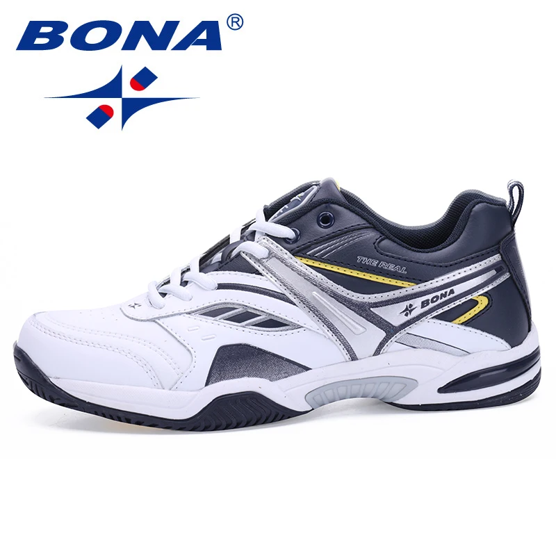 Top Trends: BONA New Classics Style Men Tennis Shoes Lace Up Men Sport Shoes Top Quality Comfortable Male Sneakers Shoes Fast Shoppable Styles