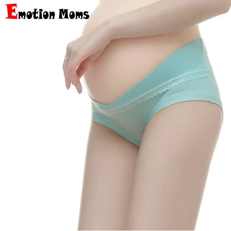 Top Trends: 4PCS / Lot Lace Maternity Panties For Pregnant Women Underwear U-Shaped Maternity Low Waist Underwear Pregnancy Briefs Shoppable Styles