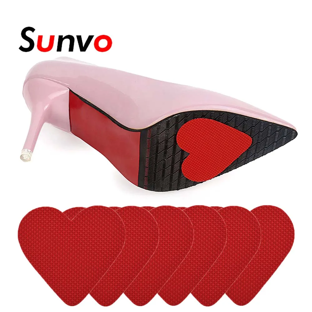 Top Trends: Sunvo Shoe Sole Sticker Anti-Slip For Sandal High Heel Shoes Front Mat Forefoot Pad Grip Protector Accessories Lover Gift Insert Shoppable Styles