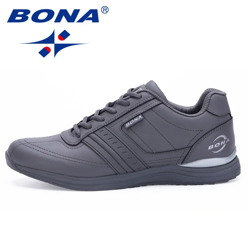 Top Trends: BONA New Hot Style Men Walking Shoes Lace Up Sport Shoes Outdoor Jogging Athletic Shoes Comfortable Men Sneakers Shoppable Styles