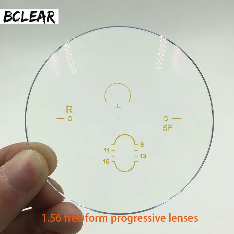 Top Trends: BCLEAR 1.56 Index Free Form Multifcoal Interior Progressive Glasses Lenses Prescription See Far Long And See Near Visions Shoppable Styles