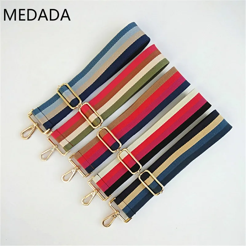 Top Trends: MEDADA Nylon Strap Bag Color Handbags Wide 5.0Cm Accessory Handles Adjustable Belt For Bag 130CM Shoppable Styles - Image 3