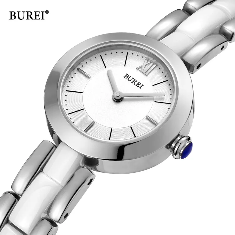 Top Trends: BUREI Brand Fashion Silver Rose Gold Watches For Women Luxury Waterproof Sapphire Casual Quartz Wrist Watch Clock Reloj Mujer Shoppable Styles - Image 5