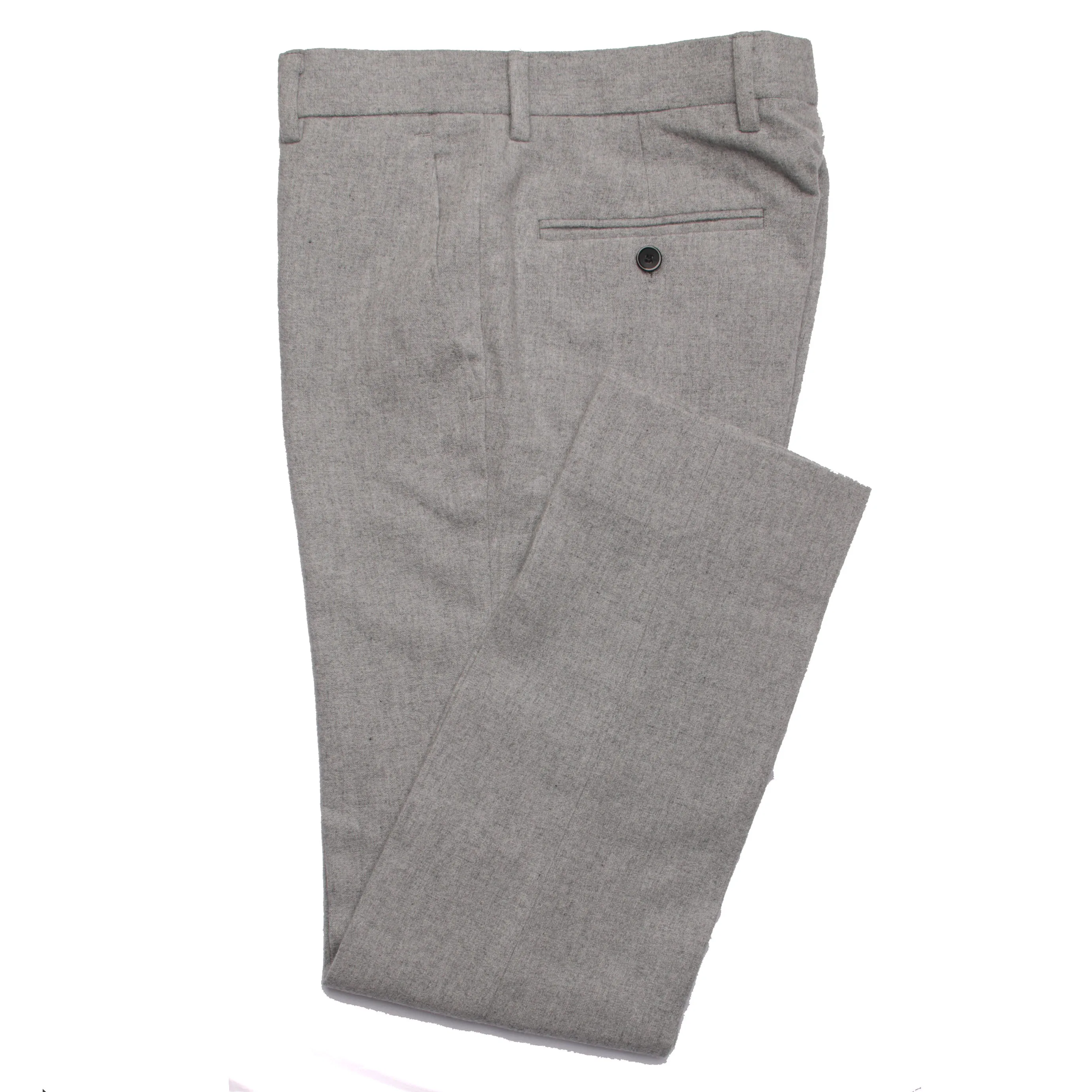 Top Trends: Fashion Grey Flannel Pants Men Slim Fit Business Pants Custom Made Pants Gray Flannel Trousers Tailored Warm Wool Suit Pants Shoppable Styles