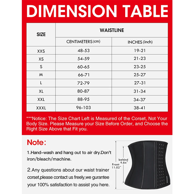 Top Trends: Burvogue Waist Trainer Corset For Weight Loss Women Latex Corset Body Shaper Tummy Waist Cincher Slimming Shaper Belt Shapewear Shoppable Styles - Image 3