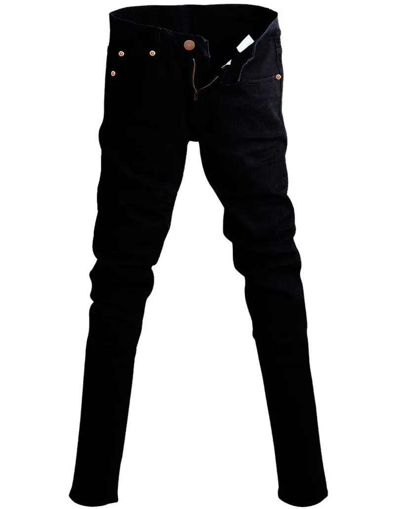 mustad meeste super skinny teksad