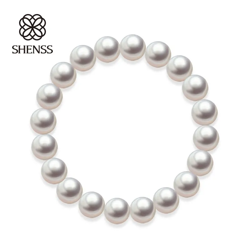 Top Trends: Quality Shell Pearl Bracelet Elastic Or Chain Customizable Women's Bracelets Of Various Sizes Shoppable Styles