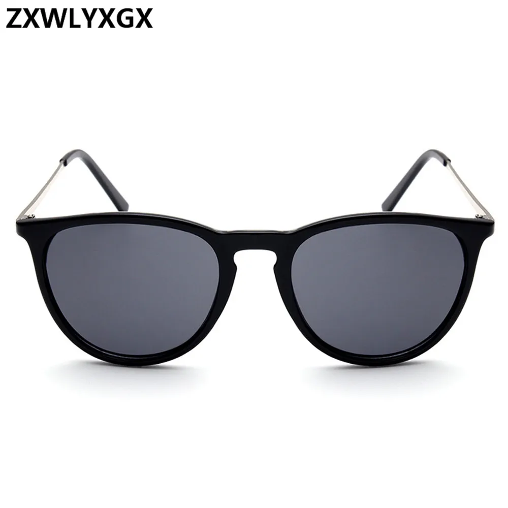 Top Trends: ZXWLYXGX Retro Male Round Sunglasses Women Men Brand Designer Sun Glasses For Lady Alloy Mirror Oculos De Sol Shoppable Styles - Image 4