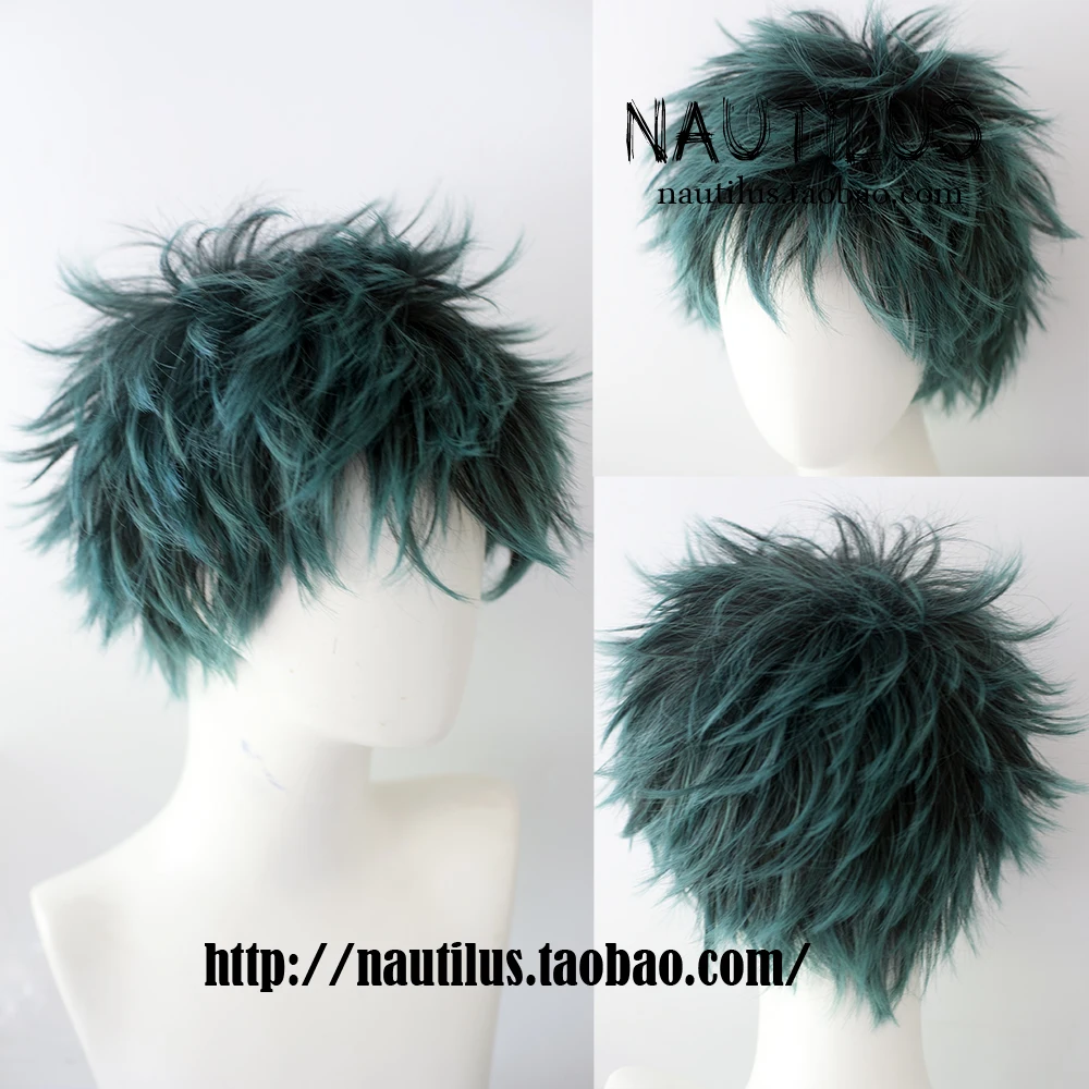 Top Trends: My Boku No Hero Academia Midoriya Izuku Costume Cosplay Wig Mixed Color + Track No + Cap Shoppable Styles