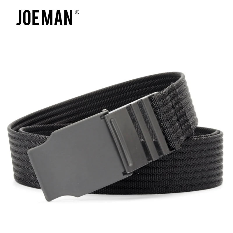 Top Trends: Men's Canvas Belt Metal Tactics Woven Belt Canvas Belt Cintos Cintura Correa Tactics Rem Jeans Belts For Men 3.8 CM Width Strap Shoppable Styles