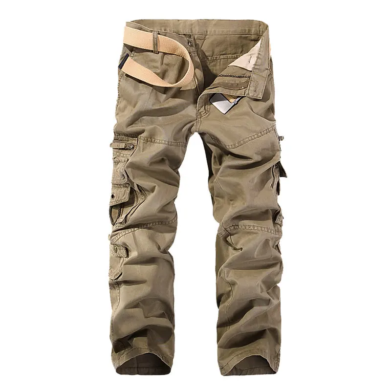 Top Trends: MISNIKI 2023 New Autumn Men Cargo Pants Straight Casual Multi Pockets Tactical Pants 28-40 AXP138 Shoppable Styles