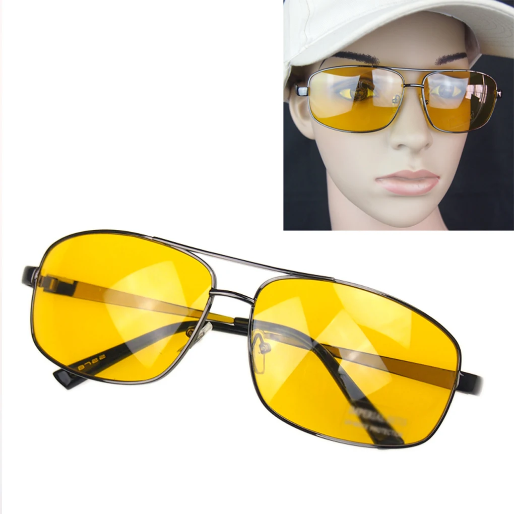 Top Trends: Fashion Anti Glare Vision Driver Safety Women&#039;s Sunglasses Yellow Night Car Driving Glasses High Quality Eyewear Vintage For Men Shoppable Styles