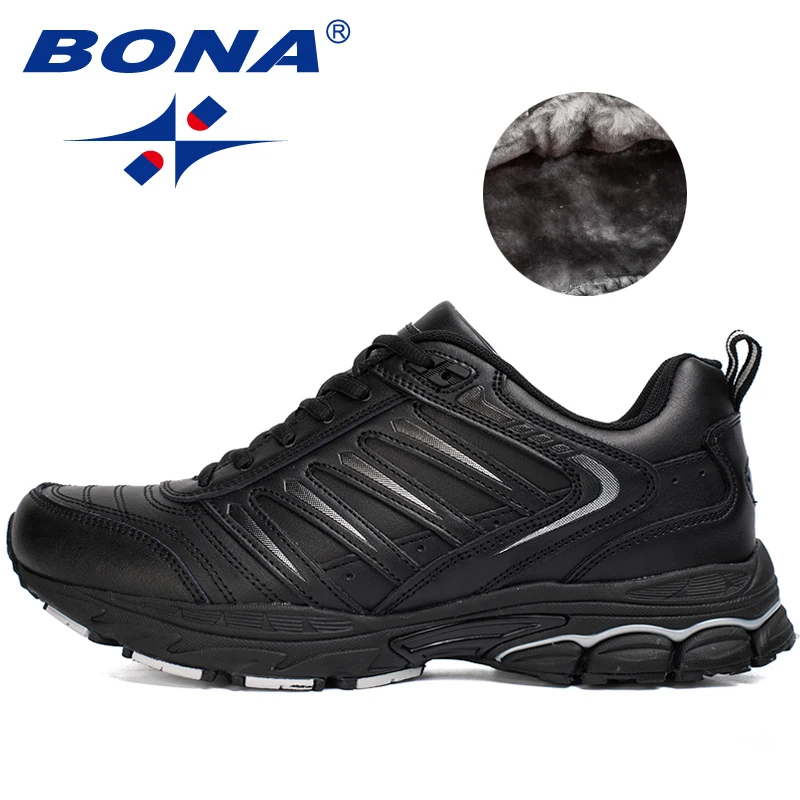 Top Trends: BONA New Classics Style Men Running Shoes Outdoor Walking Jogging Sneakers Lace Up Athletic Shoes Comfortable Sport Shoes Men Shoppable Styles