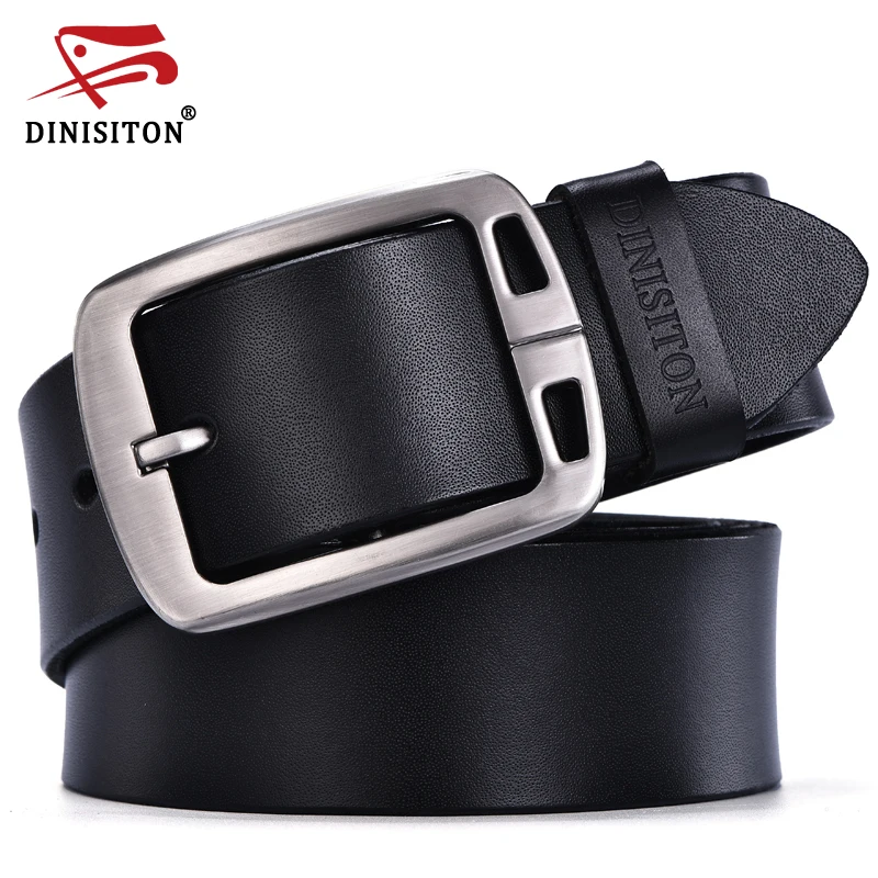 Top Trends: DINISITON Mens Cow Genuine Leather Man Belt Luxury Strap Male Belts For Men New Fashion Vintage Pin Buckle Designer Belt Brand Shoppable Styles