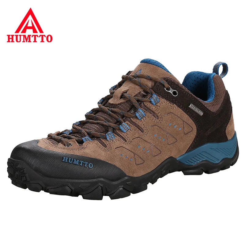 Top Trends: Non-slip Wear Resistant Outdoor Hiking Shoes Breathable Splashproof Climbing Men Sneaker Trekking Hunting Tourism Mountain Shoes Shoppable Styles