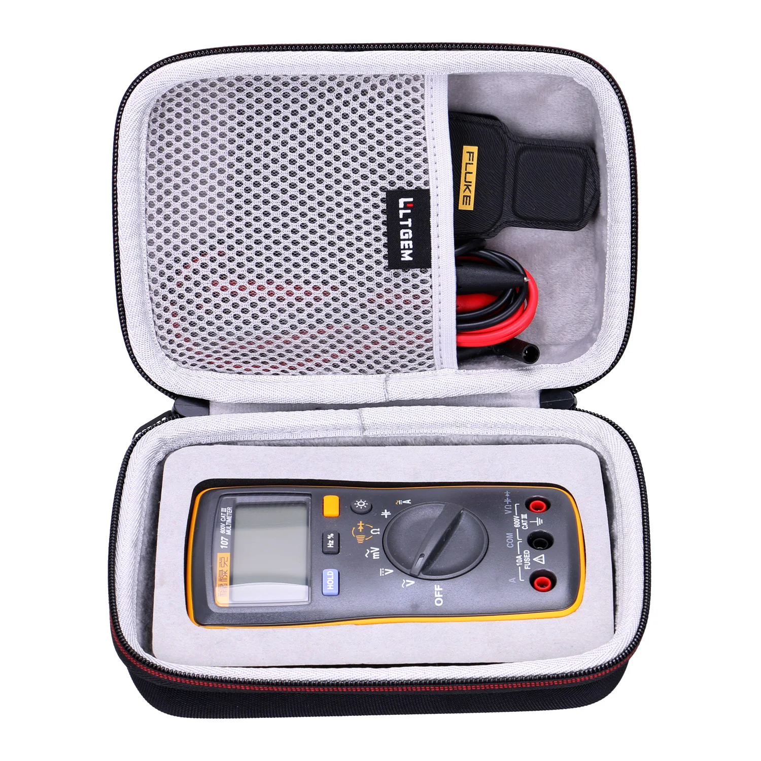 Top Trends: LTGEM EVA Waterproof Carrying Hard Case For Fluke 107 AC / dc Current Hand Held Digital Multimeter Shoppable Styles