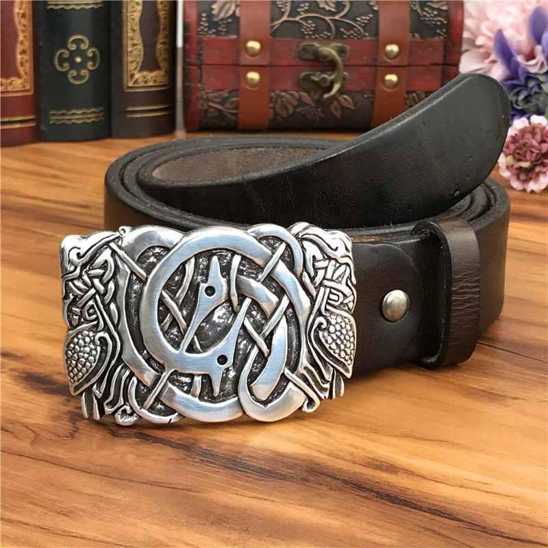 Top Trends: Metal Belt Buckle Luxury Men Belt Leather Genuine Ceinture Homme Leather Belt For Men Jeans Male Strap Riem Wide MBT0589 Shoppable Styles