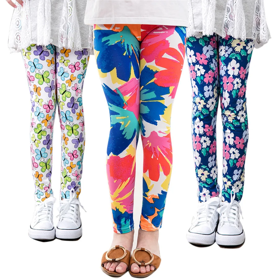 Top Trends: SheeCute Spring Autumn Girls Full Length Printing Leggings SC1752 Shoppable Styles