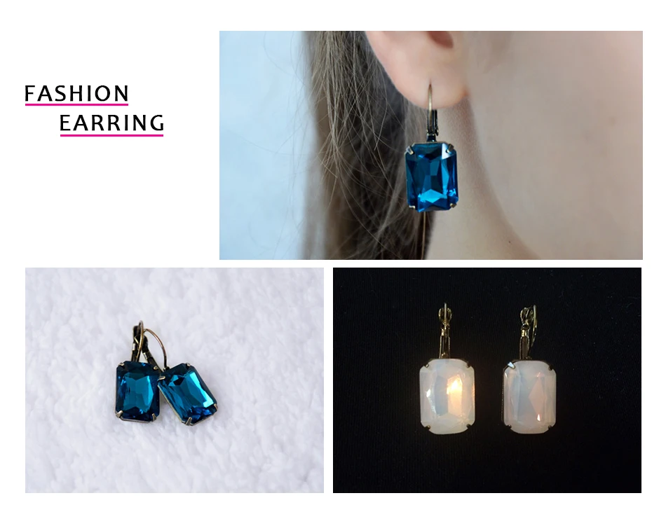 Suures värvivalikus minimalistlike kõrvarõngaid | kujundav pilt e-kaubamaja pildikogust