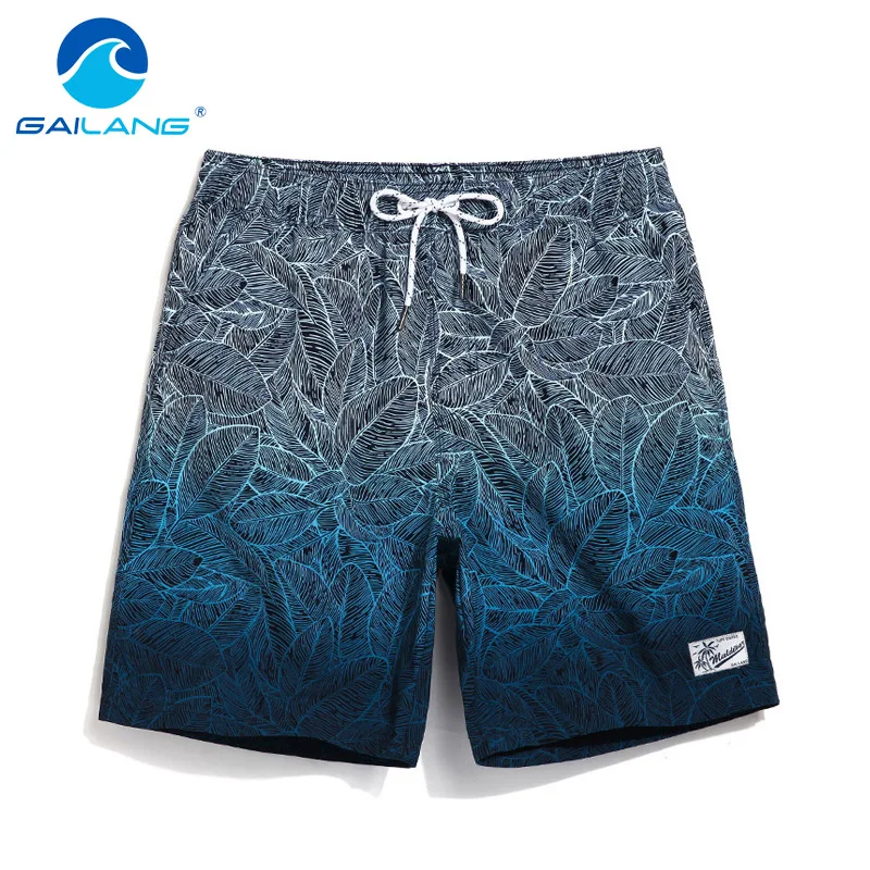 Top Trends: GAILANG Brand Men Beach Shorts Boxer Trunks Boardshorts Men&#039;s Swimwear Swimsuits Bermuda Short Bottoms Quick Drying Casual Boxer Shoppable Styles