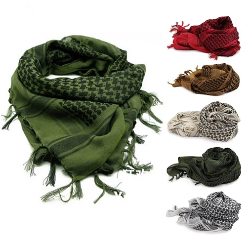 Top Trends: Unisex Lightweight Plaid Tassel Arab Desert Shemagh KeffIyeh Scarf Wrap Pashmina Shoppable Styles