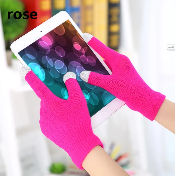 Top Trends: New Magic Touch Screen Gloves Smartphone Texting Stretch Adult One Size Winter Warmer Knit Hot Shoppable Styles - Image 3