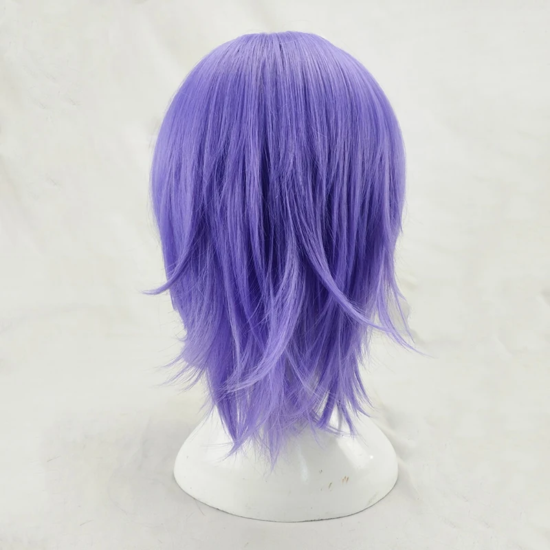 Top Trends: HAIRJOY Man Women Purple Cosplay Wig Short Curly Layered Synthetic Hair Party Wigs With Bangs 7 Colors Available Shoppable Styles - Image 5