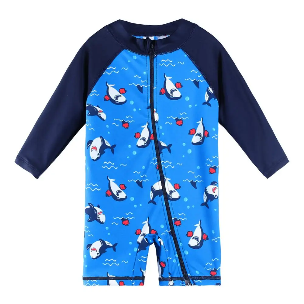 Top Trends: BAOHULU UPF50+ Cartoon Kids Swimwear Long Sleeve Baby Boy Swimwear One Piece Toddler Swimsuit Infant Bathing Suit For Boys Girls Shoppable Styles