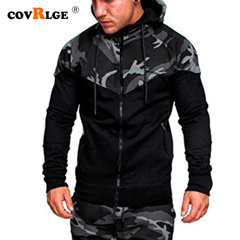 Top Trends: Covrlge Men Hoodies 2019 New Arrival Sweatshirt Loose Personality Fashion Hoodies Soft Fit Casual Streetwear Hoodie Male MWW165 Shoppable Styles