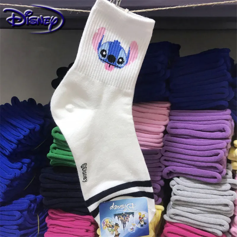 Top Trends: Disney Cute Mickey Cartoon 100% Cotton Socks New Design Boat Socks Casual Soft Socks Shoppable Styles