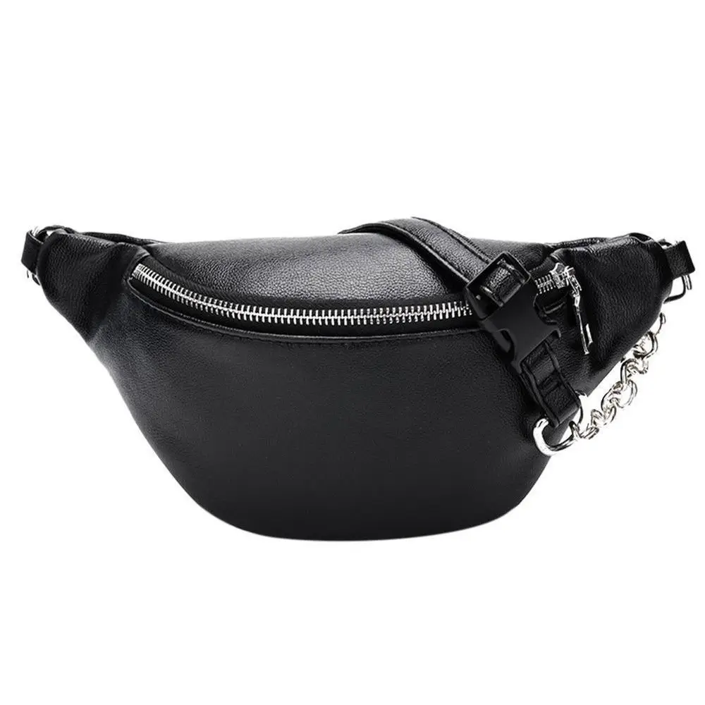 Top Trends: Women Fashion Solid Waist Fanny Pack Lady PU Leather Holiday Money Belt Wallet Bum Travel Bag Phone Pouch Hot Style Shoppable Styles