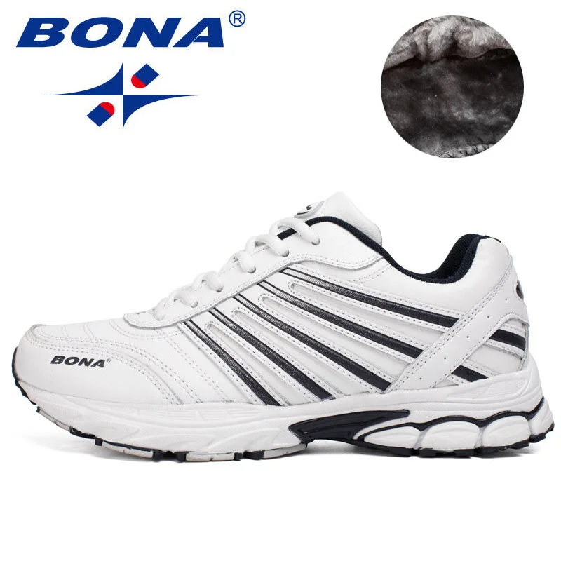 Top Trends: BONA New Excellent Style Men Running Shoes Lace Up Athletic Shoes Outdoor Walking Shoes Men Comfortable Sneakers Shoppable Styles