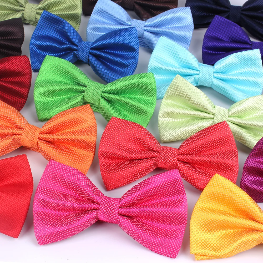 Top Trends: NEW Men Bow Tie Classic Shirts Bowtie For Men Bowknot Adult Solid Color Bow Ties Butterfly Cravats Ties For Wedding Bowties Shoppable Styles