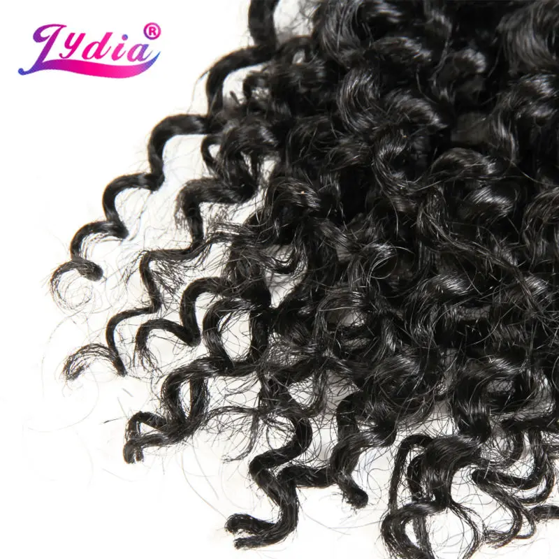 Top Trends: Lydia Bohemian Braid Synthetic Hair Extension Freetress Crochet Hair 14" 1PCS Pure Color Kanekalon Bulk Braiding Hair Afro Kinky Shoppable Styles - Image 5