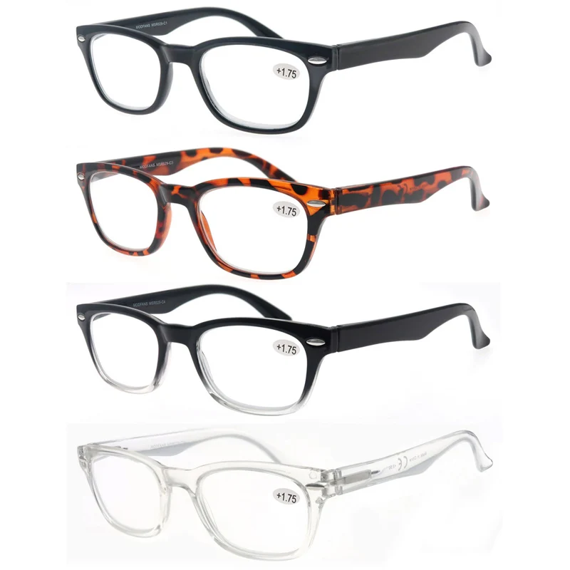 Top Trends: Reading Glasses For Men Sun Readers Comfort Spring Hinge Square Frame Readers For Women Tortoise Black + 1.0+ 1.5+ 2.0+ 2.5+ 3.0+ 1.75 Shoppable Styles