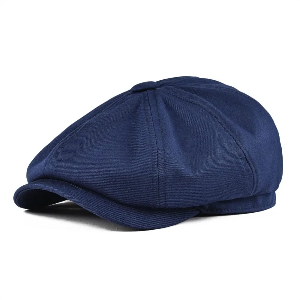 Top Trends: BOTVELA Newsboy Cap Men&#039;s Twill Cotton Hat 8 Panel Hat Baker Caps Retro Gatsby Hats Casual Brand Cap Cabbie Apple Beret For Male Shoppable Styles