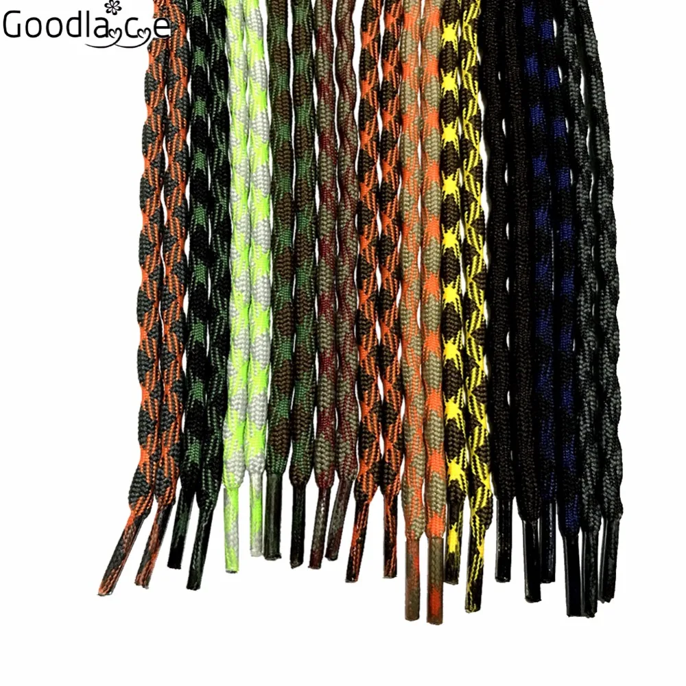 Top Trends: Non-slip Antiskid Round Shoelaces Shoe Laces Shoestrings For Mountaineering Climbing Different Colors 120cm / 47Inch Shoppable Styles