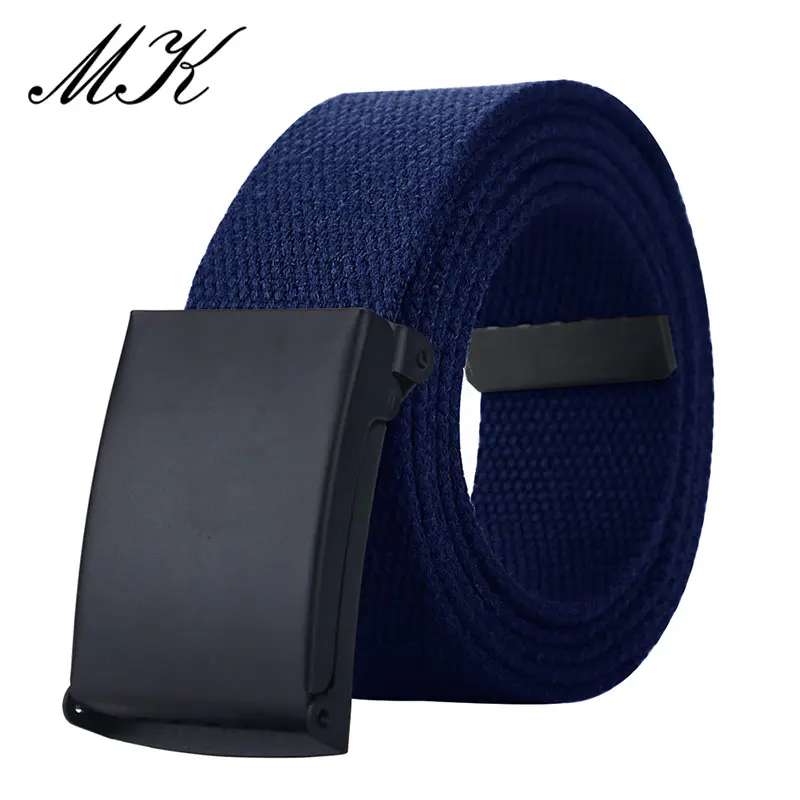 Top Trends: MaiKun Canvas Belts For Men Military Tactical Male Strap Metal Slider Buckle Men Belts For Jeans Pants Shoppable Styles