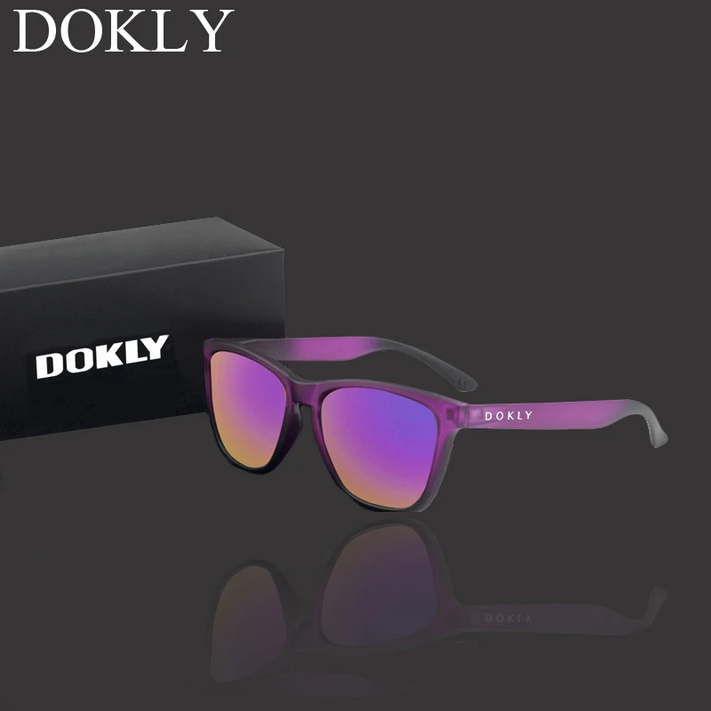 Top Trends: Dokly Real Polaroized Sunglasses Men And Women Polarized Sunglasses Square Sun Glasses Eyewear Oculos De Sol Shoppable Styles