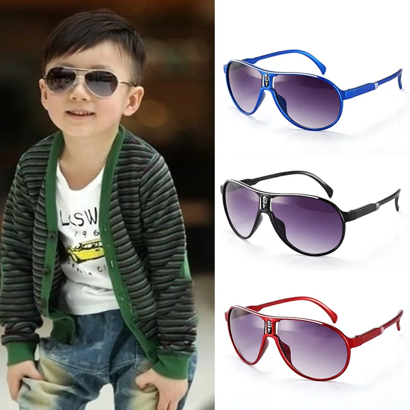 Top Trends: Fashion Kids Sunglasses Colorful Glasses Frame Girls Boys Glasses For Children UV400 Baby Mirror Sunglass Shoppable Styles