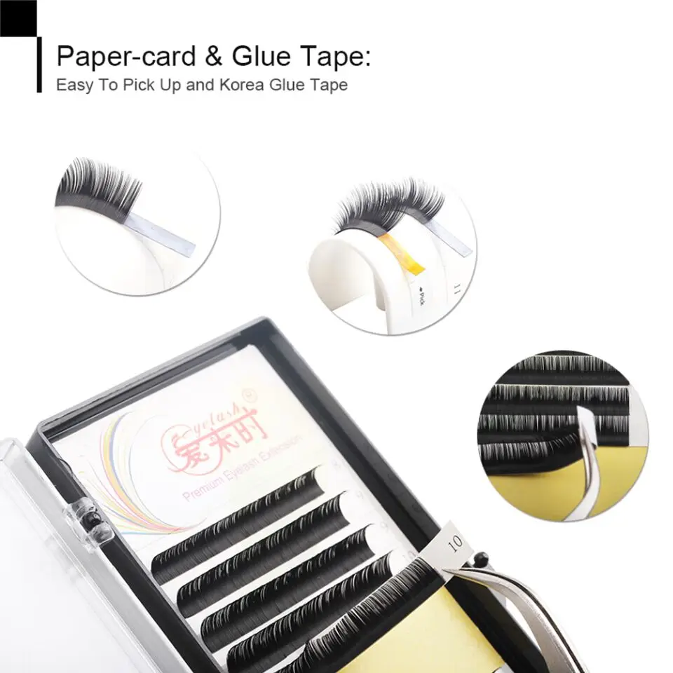 Top Trends: All Size Individual Eyelash Extension BCD Curl High Quality False Mink Lash Classical False Eyelash Extension Cilia Shoppable Styles - Image 3