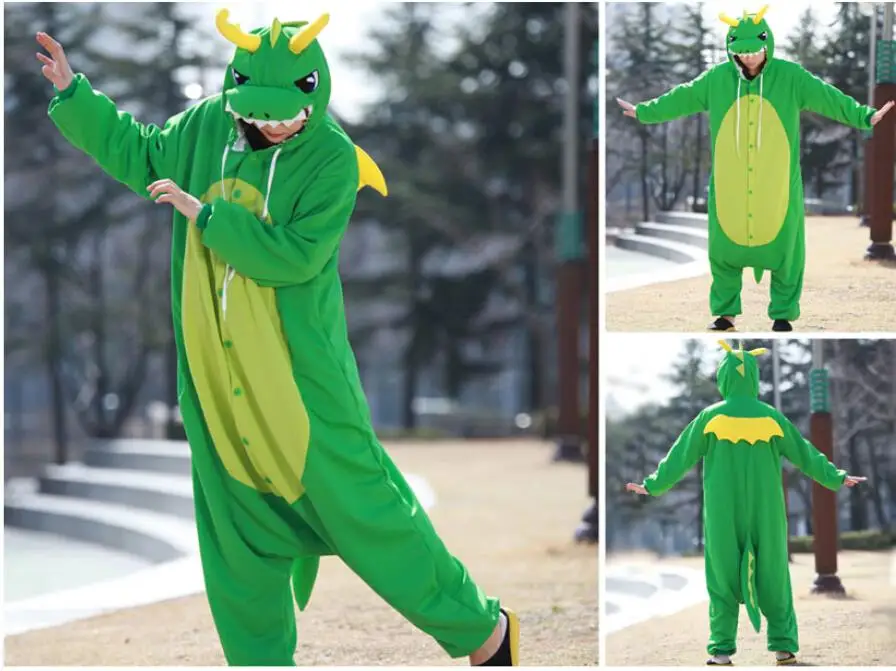 Top Trends: Animal Costume Cosplay Adult Pyjamas JP Animal Blue Yellow Dragon Dinosaur Kangaroo Giraffe Bear Lion Pajamas Shoppable Styles