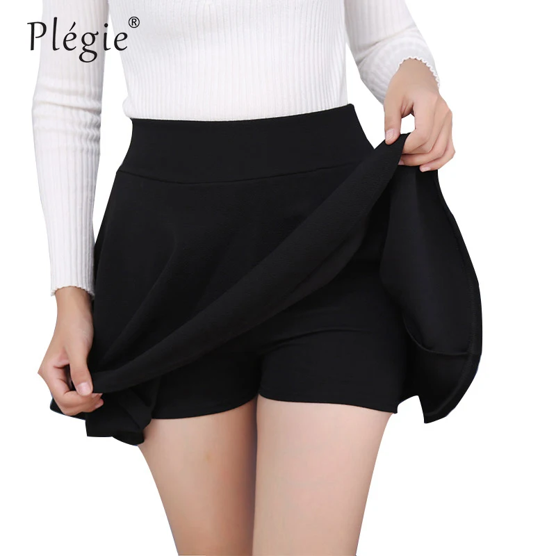 Top Trends: Plegie M-5XL Skirts Womens Big Size Tutu School Short Skirt Pants Suitable For The Whole Year Mini Saia High Waist Faldas Mujer Shoppable Styles